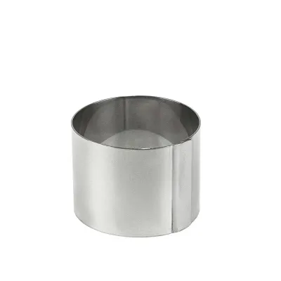 Форма круглая из нержавеющей стали One Chef 8х6 см