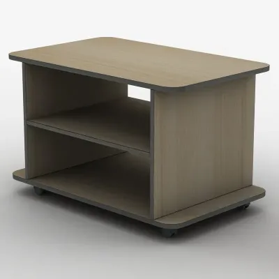 Журнальный столик Тиса Мебель СЖ-1 Бук 50x50x80 см