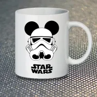 Чашка Fan Girl Штурмовик Міккі Маус Star Wars Зоряні Воїни New (14439) 330 мл Білий