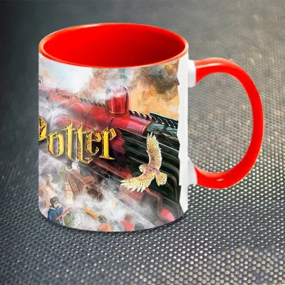 Чашка Fan Girl Хогвартс Експрес Гарі Поттер Harry Potter New (14468) 330 мл Різнокольоровий Чашка Fan Girl Хогвартс Експрес Гарі Поттер Harry Potter New (14468) 330 мл Різнокольоровий