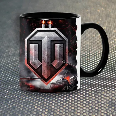 Чашка Fan Girl Танки World of Tanks New (14408) 330 мл Черный Чашка Fan Girl Танки World of Tanks New (14408) 330 мл Черный