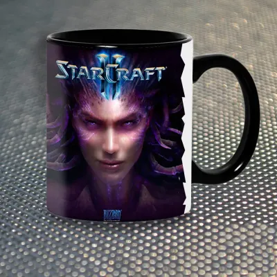 Чашка Fan Girl Сара Керриган Стар Крафт Starcraft 2 New (14389) 330 мл Черный Чашка Fan Girl Сара Керриган Стар Крафт Starcraft 2 New (14389) 330 мл Черный