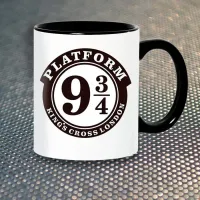 Чашка Fan Girl Платформа 3-4 Гаррі Поттер Harry Potter New (14466) 330 мл Різнокольоровий