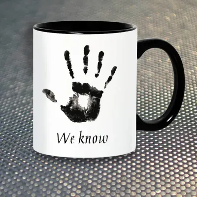 Чашка Fan Girl Ми Знаємо We Know The Elder Scrolls V: Skyrim №4 New (14480) 330 мл Різнокольоровий