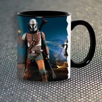 Чашка Fan Girl Мандаларець The Mandalorian New (14525) 330 мл Різнокольоровий Чашка Fan Girl Мандаларець The Mandalorian New (14525) 330 мл Різнокольоровий