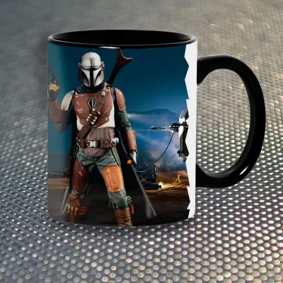 Чашка Fan Girl Мандаларець The Mandalorian New (14525) 330 мл Різнокольоровий