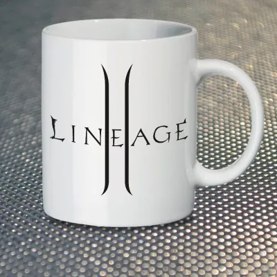 Чашка Fan Girl Логотип Lineage 2 New (14425) 330 мл Білий Чашка Fan Girl Логотип Lineage 2 New (14425) 330 мл Білий
