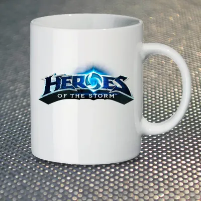 Чашка Fan Girl Логотип Heroes Of The Storm New (14429) 330 мл Білий Чашка Fan Girl Логотип Heroes Of The Storm New (14429) 330 мл Білий