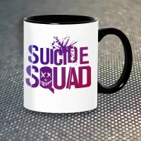 Чашка Fan Girl Лого Отряд Самоубийц Suicide Squad New (14461) 330 мл Разноцветный Чашка Fan Girl Лого Отряд Самоубийц Suicide Squad New (14461) 330 мл Разноцветный