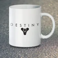 Чашка Fan Girl Лого Дестині Destiny New (14475) 330 мл Різнокольоровий