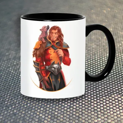 Чашка Fan Girl Лікан Lycan Дота 2 Dota New (14421) 330 мл Чорний Чашка Fan Girl Лікан Lycan Дота 2 Dota New (14421) 330 мл Чорний