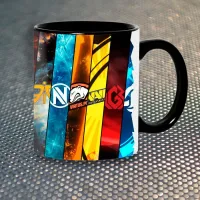 Чашка Fan Girl Команди КС ГО Team CS GO New (14471) 330 мл Різнокольоровий Чашка Fan Girl Команди КС ГО Team CS GO New (14471) 330 мл Різнокольоровий