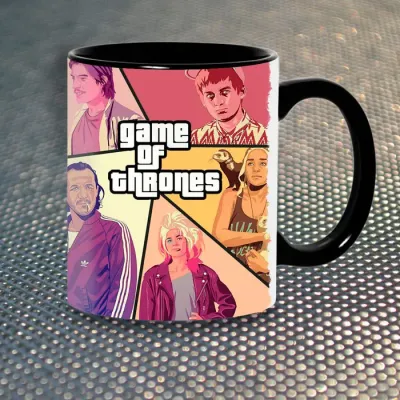 Чашка Fan Girl Игра Престолов в Стиле ГТА Game of Thrones New (14452) 330 мл Разноцветный Чашка Fan Girl Игра Престолов в Стиле ГТА Game of Thrones New (14452) 330 мл Разноцветный