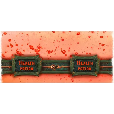 Чашка Fan Girl Персонажу Health Potion New (14378) 330 мл Червоний