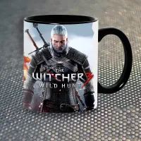 Чашка Fan Girl Геральт Ведьмак The Witcher New (14411) 330 мл Черный Чашка Fan Girl Геральт Ведьмак The Witcher New (14411) 330 мл Черный