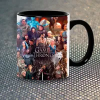 Чашка Fan Girl Всі Персонажі Ігри Престолів Game of Thrones New (14453) 330 мл Різнокольоровий Чашка Fan Girl Всі Персонажі Ігри Престолів Game of Thrones New (14453) 330 мл Різнокольоровий