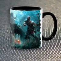 Чашка Fan Girl Війна Богів PS 4 God of War New (14529) 330 мл Різнокольоровий Чашка Fan Girl Війна Богів PS 4 God of War New (14529) 330 мл Різнокольоровий