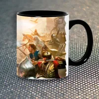 Чашка Fan Girl Війна War Хобіт Hobbit New (14502) 330 мл Різнокольоровий