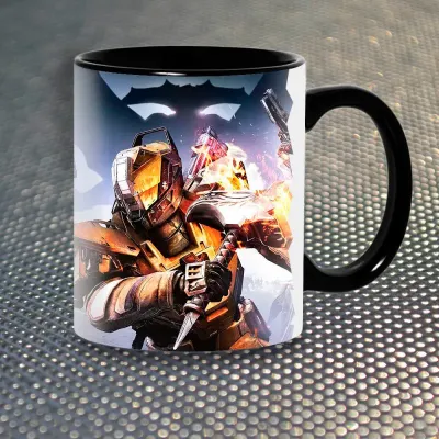 Чашка Fan Girl ВарлокТитанХантер Дестини Destiny New (14478) 330 мл Разноцветный