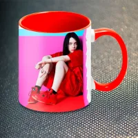 Чашка Fan Girl Біллі Айліш Billie Eilish New (14536) 330 мл Різнокольоровий Чашка Fan Girl Біллі Айліш Billie Eilish New (14536) 330 мл Різнокольоровий