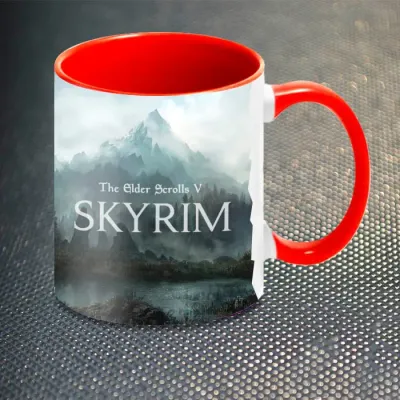 Чашка Fan Girl The Elder Scrolls V: Skyrim New (14479) 330 мл Різнокольоровий