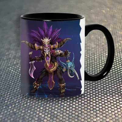Чашка Fan Girl Heroes Of The Storm New (14430) 330 мл Чорний