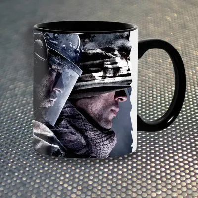 Чашка Fan Girl Call of Duty New (14434) 330 мл Чорний