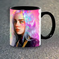 Чашка Fan Girl Billie Eilish Біллі Айліш New (14534) 330 мл Різнокольоровий Чашка Fan Girl Billie Eilish Біллі Айліш New (14534) 330 мл Різнокольоровий