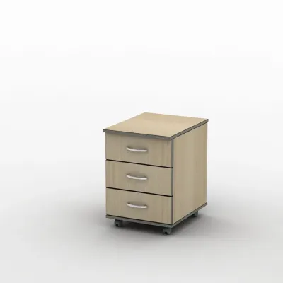 Тумба офісна Тиса Мебель ТМ-1 Бук 55x45x40 см