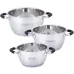 Набор 3 кастрюли Marsaili 1.8л 2.5л 3.5л с силиконовыми ручками Kamille DP36504