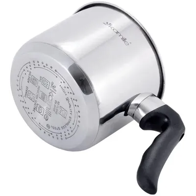 Молочник Kamille 1л из нержавеющей стали Молоковарка DP36900