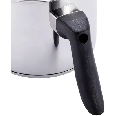 Молочник Kamille 1л из нержавеющей стали Молоковарка DP36900