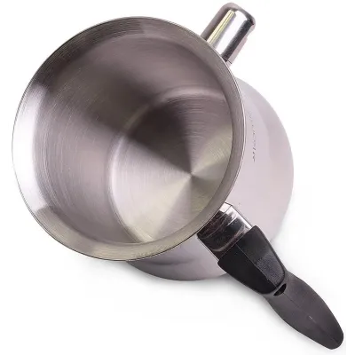 Молоковарка 1л со свистком и стальной крышкой Kamille DP37001