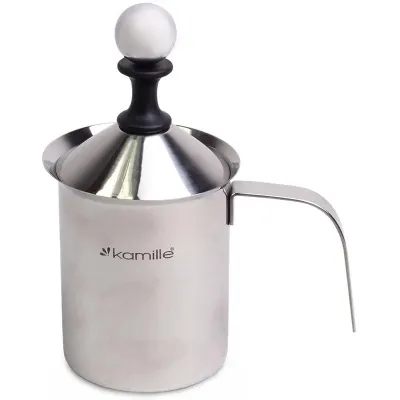 Вспинювач Kamille для молока Frother 400мл ручной DP37006