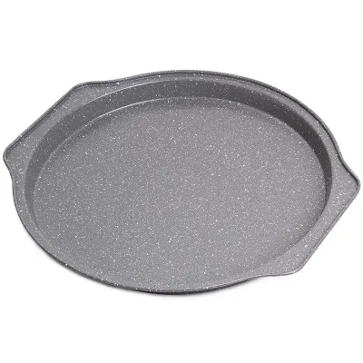 Форм противень Kamille для выпечки пиццы Bakery Marble 35х33.5х2.5см DP37154