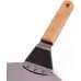 Подставка лопатка Kamille для пиццы диаметр 25.5см из нержавеющей стали DP37509
