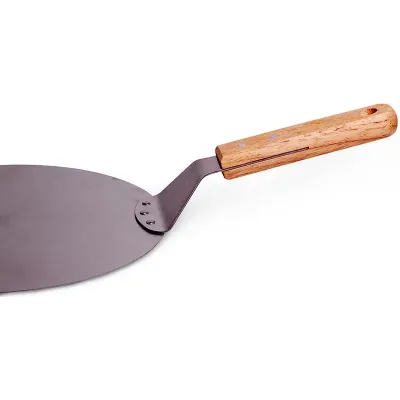 Подставка лопатка Kamille для пиццы диаметр 25.5см из нержавеющей стали DP37509