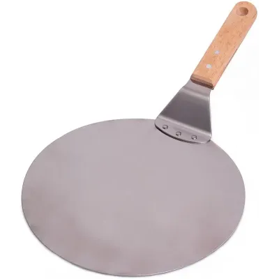 Подставка лопатка Kamille для пиццы диаметр 25.5см из нержавеющей стали DP37509 Подставка лопатка Kamille для пиццы диаметр 25.5см из нержавеющей стали DP37509