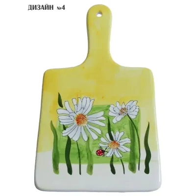 Подставка под горячее Дощечка цветная МИКС 24х15 см ceramic Bona DP41617