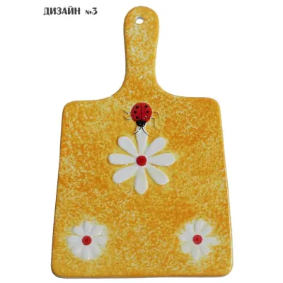 Подставка под горячее Дощечка цветная МИКС 24х15 см ceramic Bona DP41617