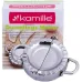 Формочка для лепки вареников из нержавеющей стали 15х10х3.1см Kamille DP73553 Формочка для лепки вареников из нержавеющей стали 15х10х3.1см Kamille DP73553