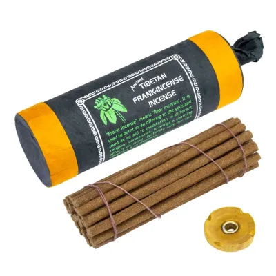 Пахощі Тибетські BA Тибетський Ладан Tibetan Frank-Incense 12,8x4x4 см Сірий (22251)