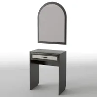Туалетний столик Тиса Мебель БС-29 Венге Дуб молочний 75x40x70 см