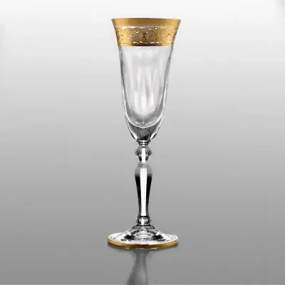 Набор бокалов для шампанского Lora Бесцветный H60-009 135ml Набор бокалов для шампанского Lora Бесцветный H60-009 135ml