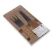 Набор ножей для сыра Lora Коричневый 72-054