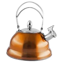 Чайник со свистком Lora Оранжевый H11-007 3000ml