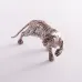 Серебряная фигура Тигр ручной роботы Оникс 53.8 г