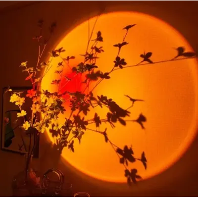 Лампа LED для селфи Sunset Lamp эффект солнца высота 16 см (SL78733111)
