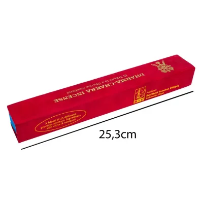 Благовония тибетские BG Дхарма Чакра Dharma-Chakra 25.3x3x3 см Красный (04054)
