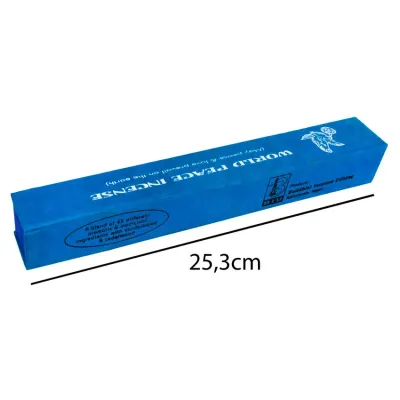 Благовония тибетские BG Мир во всем мире World Peace 25.3x3x3 см Синий (04056)